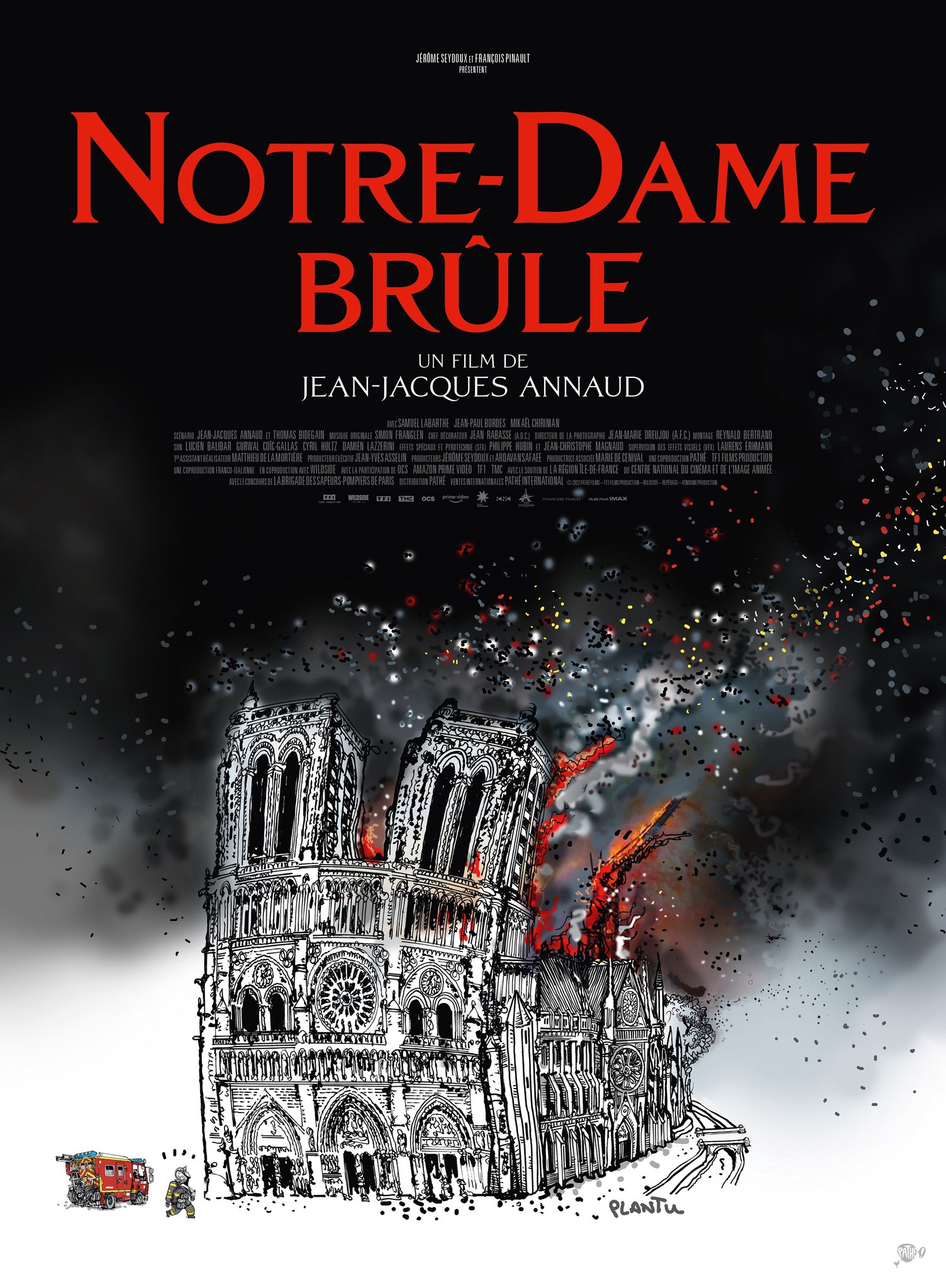 Notre-Dame brûle poster
